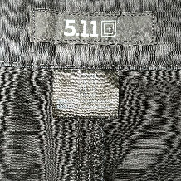 511 Tactical TACLITE PRO 9.5" Ripstop Cargo Shorts size 44 Black 73287 - Picture 7 of 11